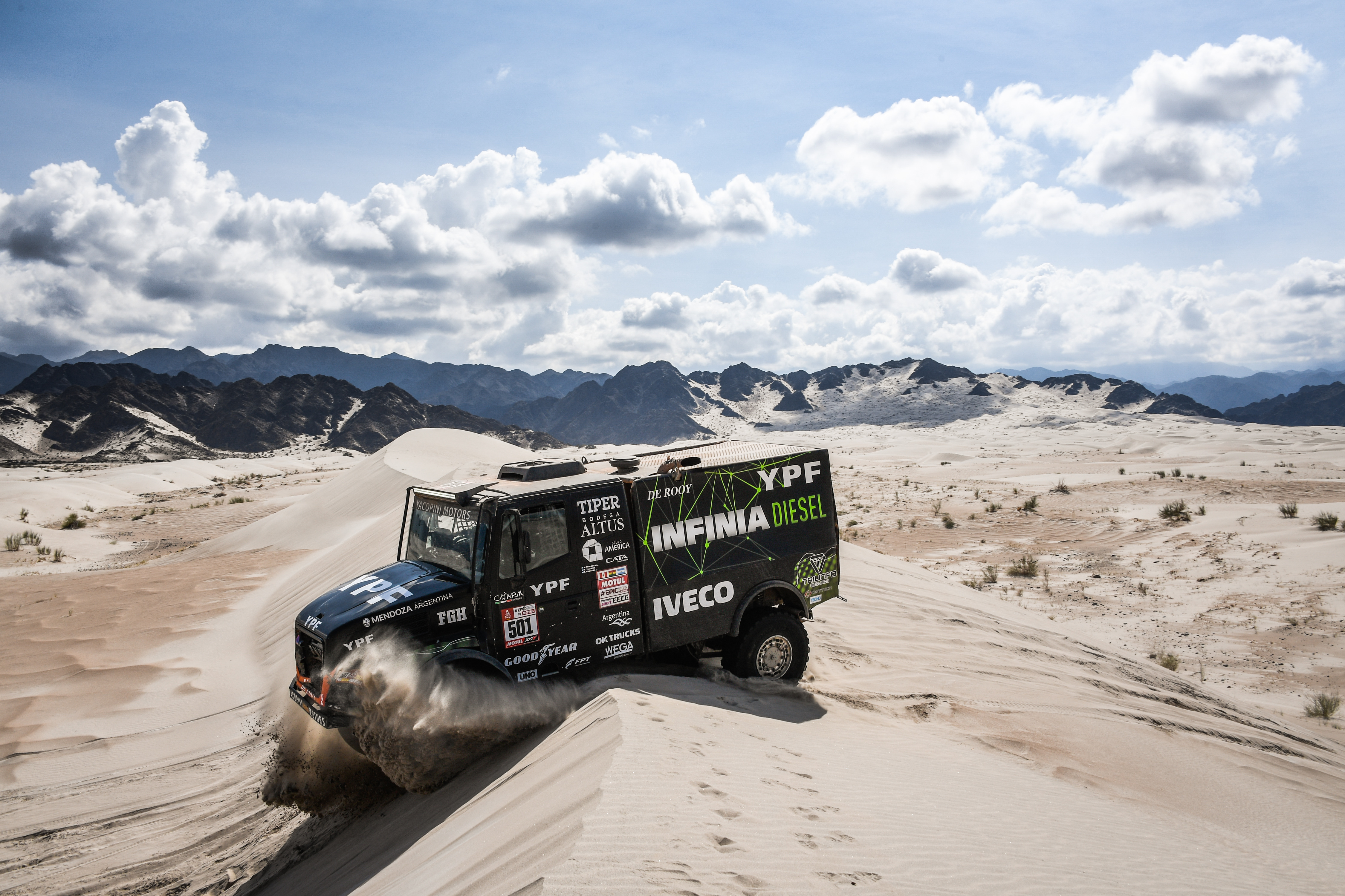 ¡IVECO y Villagra lideran el Dakar 2018!